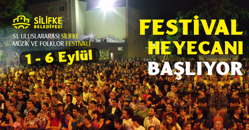 Silifke'de festival heyecanı