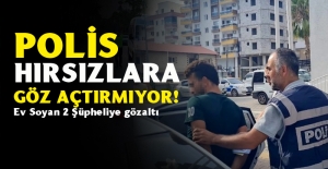 Hırsızlık şüphelisi 2 kişi gözaltına alındı