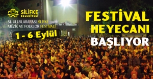 Silifke'de festival heyecanı