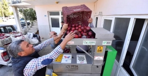 Nar ekşisi üreticilerine makine desteği